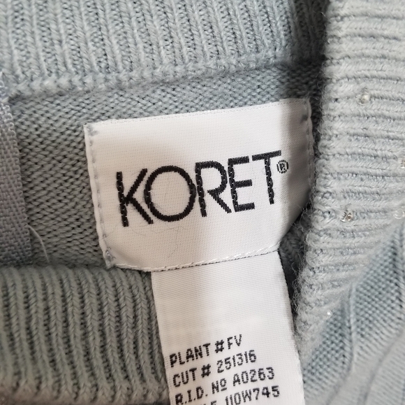 KORET, Mockneck sweater, Size S, color: grayblue. - Picture 6 of 10